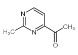 1-(2-甲基嘧啶-4-基)乙酮结构式