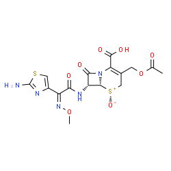 cefotaxime syn S-oxide结构式