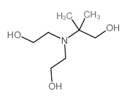1-Propanol,2-[bis(2-hydroxyethyl)amino]-2-methyl- Structure