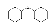 cyclohexylsulfanylcyclohexane结构式
