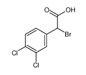 2-bromo-2-(3,4-dichlorophenyl)acetic acid Structure