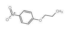 p-propoxynitrobenzene Structure