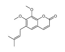 apigravin monomethyl ether Structure