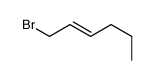 1-bromohex-2-ene结构式