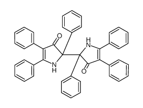 2,2',4,4',5,5'-hexaphenyl-1,1',2,2'-tetrahydro-3H,3'H-2,2'-bipyrrole-3,3'-dione结构式