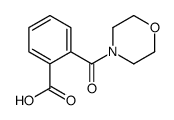 2-(4-Morpholinylcarbonyl)benzoic acid结构式