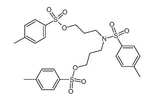 3-(tosyl(3-tosyloxypropyl)amino)propyl tosylate结构式