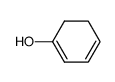 1-hydroxy-1,3-cyclohexadiene Structure