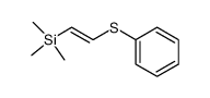 2-(trimethylsilyl)-1-(phenylthio)ethene结构式