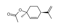1-acetoxy-trans-p-mentha-2,8-diene Structure