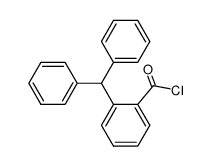 2-benzhydrylbenzoylchlorid结构式