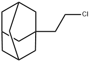 1-(2-CHLOROETHYL)-TRICYCLO[3.3.1.13,7]DECANE Structure