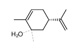 1,2-dimethyl-5-(1-methylethenyl)cyclohex-2-en-1-ol Structure