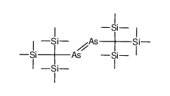 bis(tris(trimethylsilyl)methyl)diarsene Structure