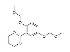 2,5-bis(methoxymethoxy)benzaldehyde 1,3-propanediol acetal结构式