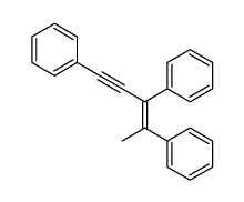 (E)-2,3,5-triphenyl-2-penten-4-yne结构式