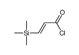 3-trimethylsilylprop-2-enoyl chloride Structure