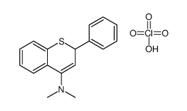 N,N-dimethyl-2-phenyl-2H-thiochromen-1-ium-4-amine,perchlorate结构式