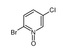 2-Bromo-5-chloropyridine 1-oxide Structure