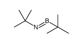 2-Propanamine, N-[(1,1-dimethylethyl)borylene]-2-methyl Structure