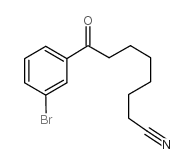 8-(3-bromophenyl)-8-oxooctanenitrile picture