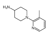 4-氨基-1-(3-甲基-2-吡啶)哌啶结构式