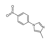 4-METHYL-1-(4-NITROPHENYL)-1H-IMIDAZOLE Structure