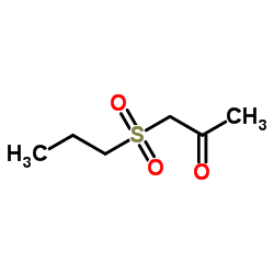 1-(propylsulfonyl)propan-2-one Structure