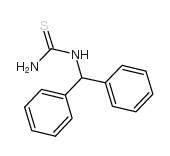 Thiourea,N-(diphenylmethyl)- Structure