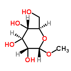 alpha-D-Methylglucoside structure