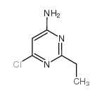 4-氯-6-氨基嘧啶结构式