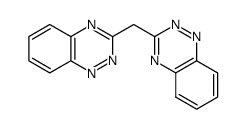 bis(1,2,4-benzotriazin-3-yl)methane结构式