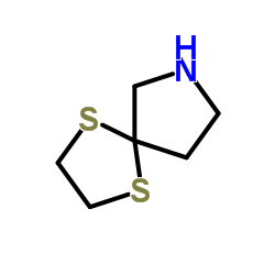 1,4-DITHIA-7-AZA-SPIRO[4.4]NONANE Structure