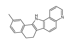 11-methyl-8,13-dihydro-7H-benzo[a]pyrido[2,3-i]carbazole Structure