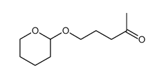 5-((Tetrahydropyran-2-yl)oxy)-2-pentanon结构式