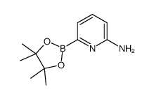 6-AMINOPYRIDINE-2-BORONIC ACID PINACOL ESTER structure