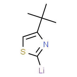Lithium,[4-(1,1-dimethylethyl)-2-thiazolyl]- (9CI)结构式
