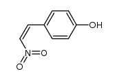 (Z)-4-(2-nitrovinyl)phenol结构式