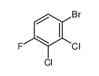 1-Bromo-2,3-dichloro-4-fluorobenzene structure