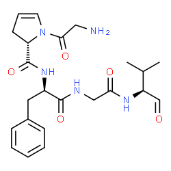 cyclo-(glycyl-prolyl-phenylalanyl-glycyl-valyl) structure