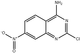 2-chloro-7-nitroquinazolin-4-amine Structure