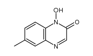 1-hydroxy-6-methyl-2(1H)-quinoxalinone Structure