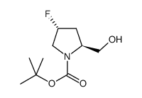 (2S,4R)-Tert-Butyl 4-Fluoro-2-(Hydroxymethyl)Pyrrolidine-1-Carboxylate Structure