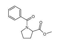 methyl 1-benzoylpyrrolidine-2-carboxylate Structure