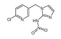 1H-IMidazol-2-amine,1-[(6-chloro-3-pyridinyl)Methyl]-N-nitro结构式