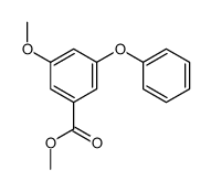 methyl 3-methoxy-5-phenoxybenzoate结构式