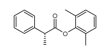 2,6-dimethylphenyl (R)-2-phenylpropanoate结构式