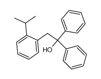 2-(2-isopropylphenyl)-1,1-diphenylethanol Structure