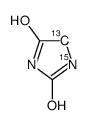 Hydantoin-5-13C,1-15N Structure