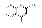 4-氯-2-甲基-1,8-萘啶结构式